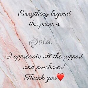 Look no further! Everything else is sold!